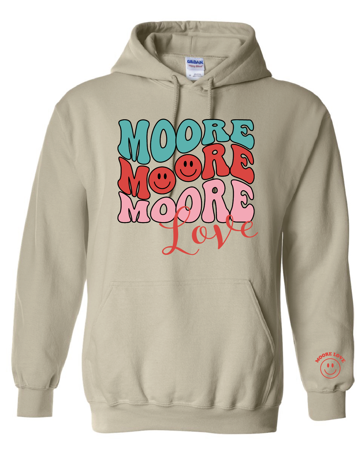 Bryant Moore Love Sand Hoodie