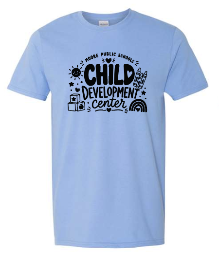 MPS CDC Adult Tee CAROLINA BLUE