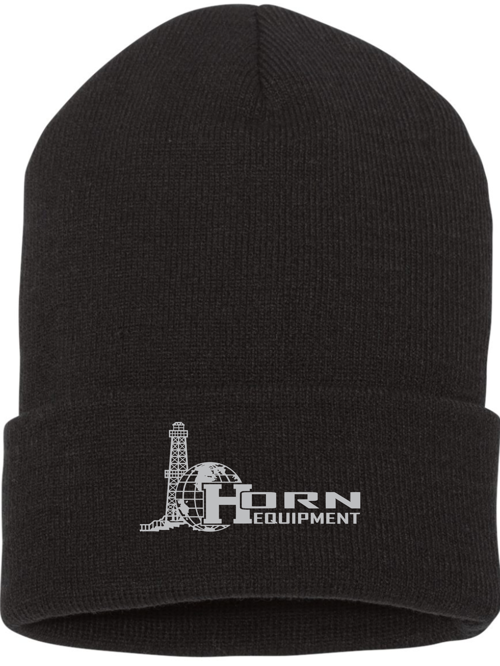 Horn Beanie Embroidered