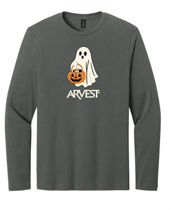 Arvest Ghost Long Sleeve CHARCOAL