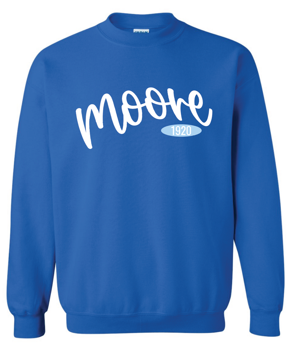 MHS Seniors 27 Crewneck ROYAL