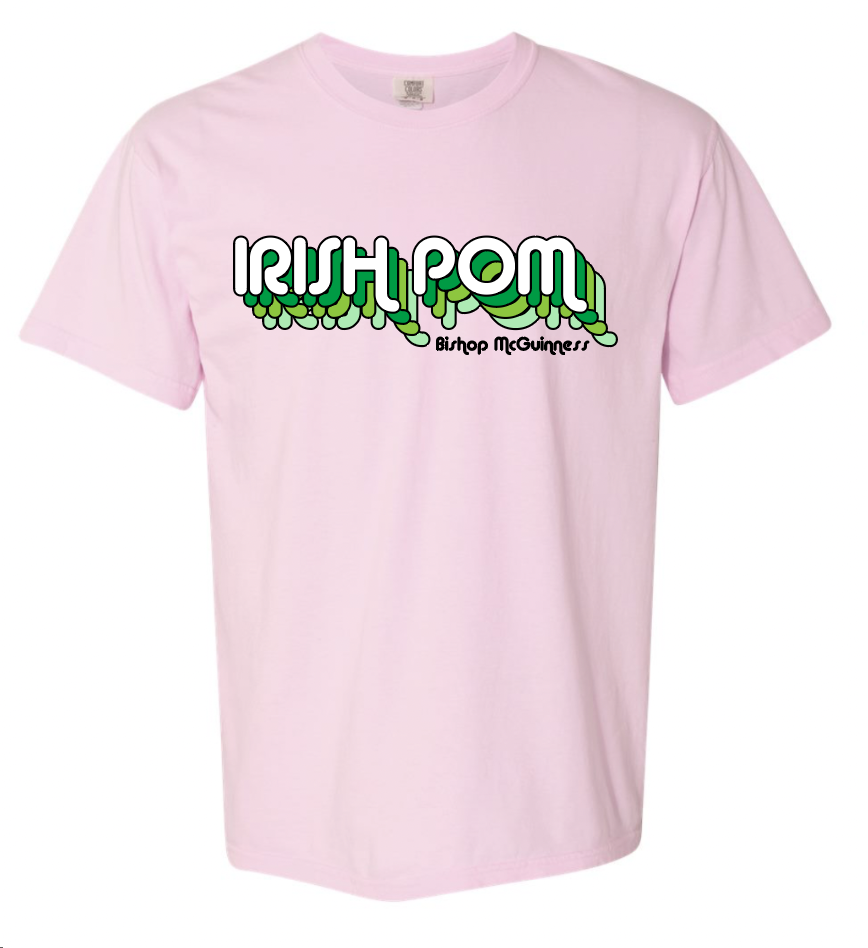 Irish Pom Pink Tee