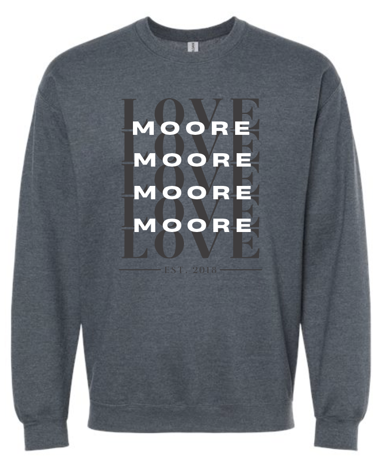 ML 26 Crewneck DARK HEATHER