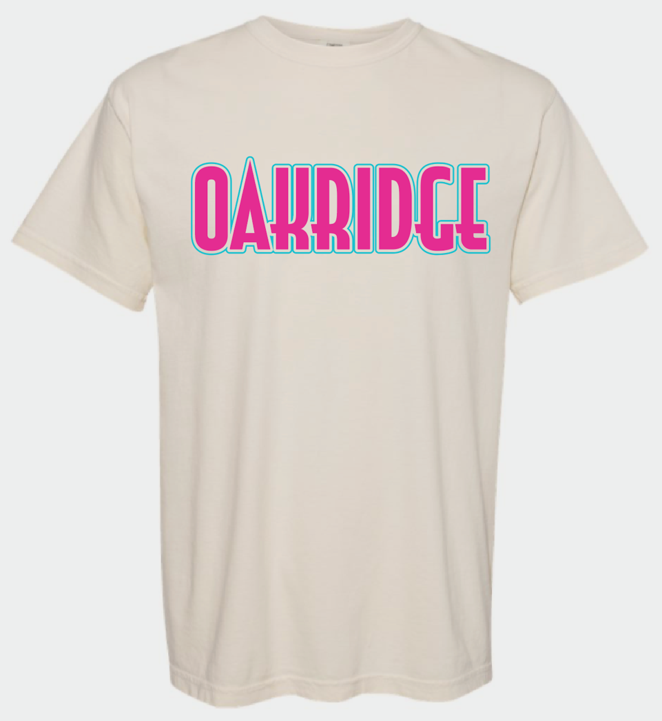 Oakridge Staff Ivory Tee 26