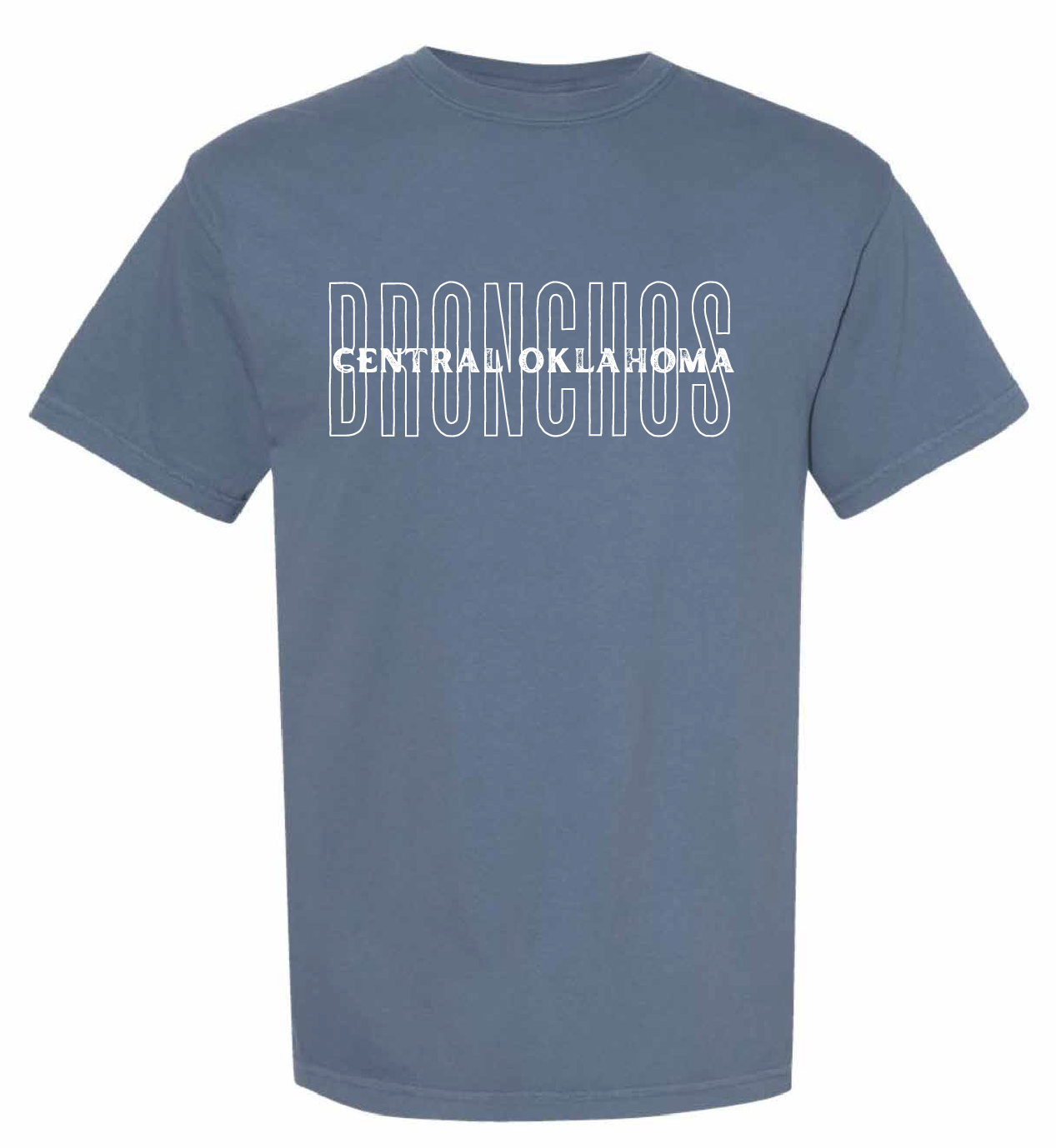 UCO POM - Blue Jean Bronchos Tee