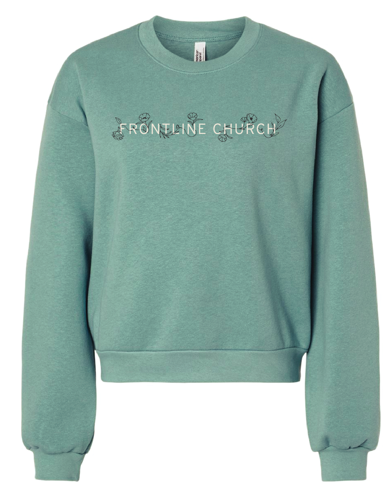 FL ARTIC CROP SWEATSHIRT