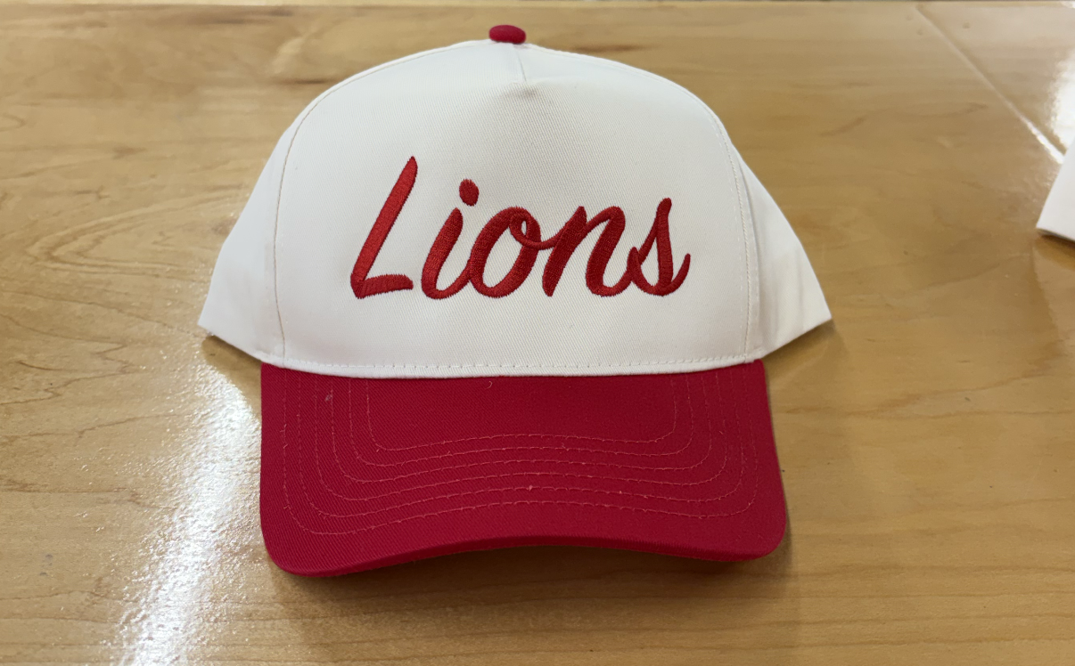 Lions Red/Natural Cap