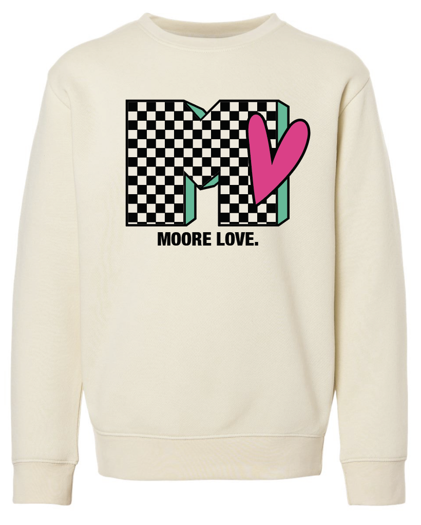 TC Moore Love Youth Sweatshirt