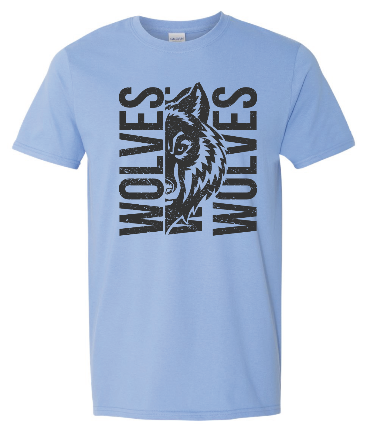 Wolves Blue Tee