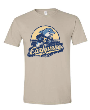 Earlywine Retro Dolphin Sand Tee