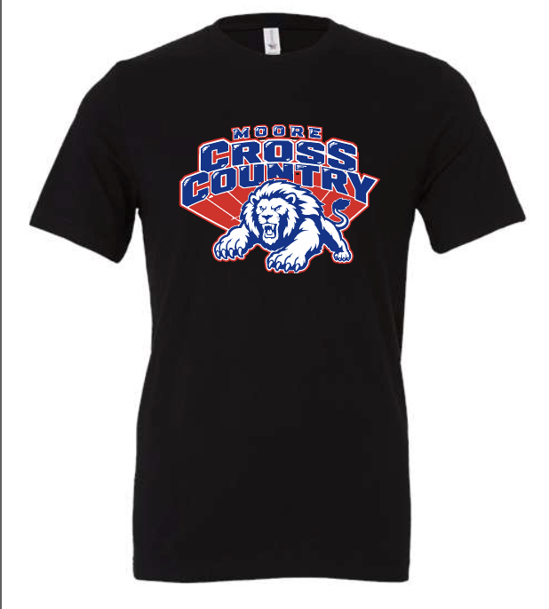 Moore XC Family Booster Membership 2026 + 2 free shirts BLACK
