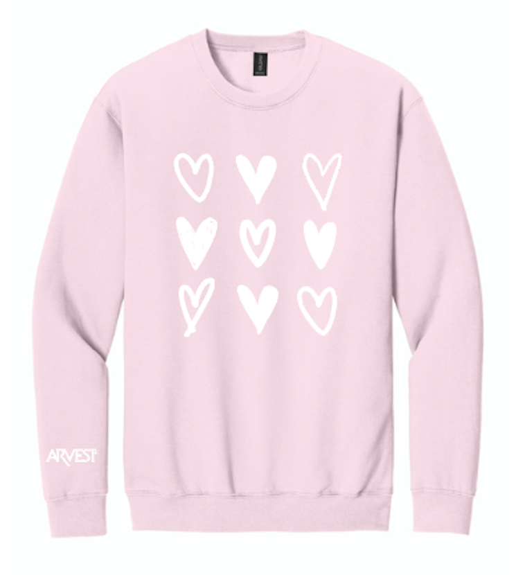 Arvest Valentine Crewneck LIGHT PINK
