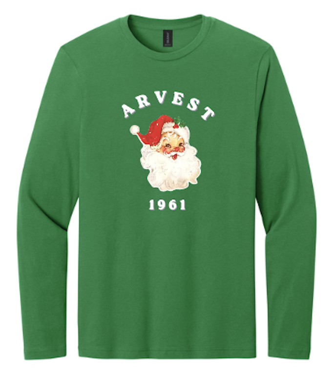 Arvest Santa Long Sleeve TURF GREEN