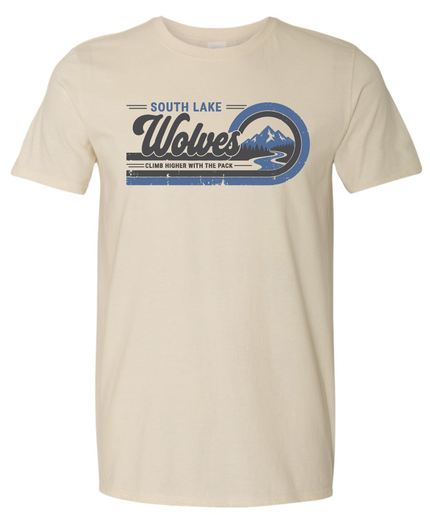 Wolves sand tee