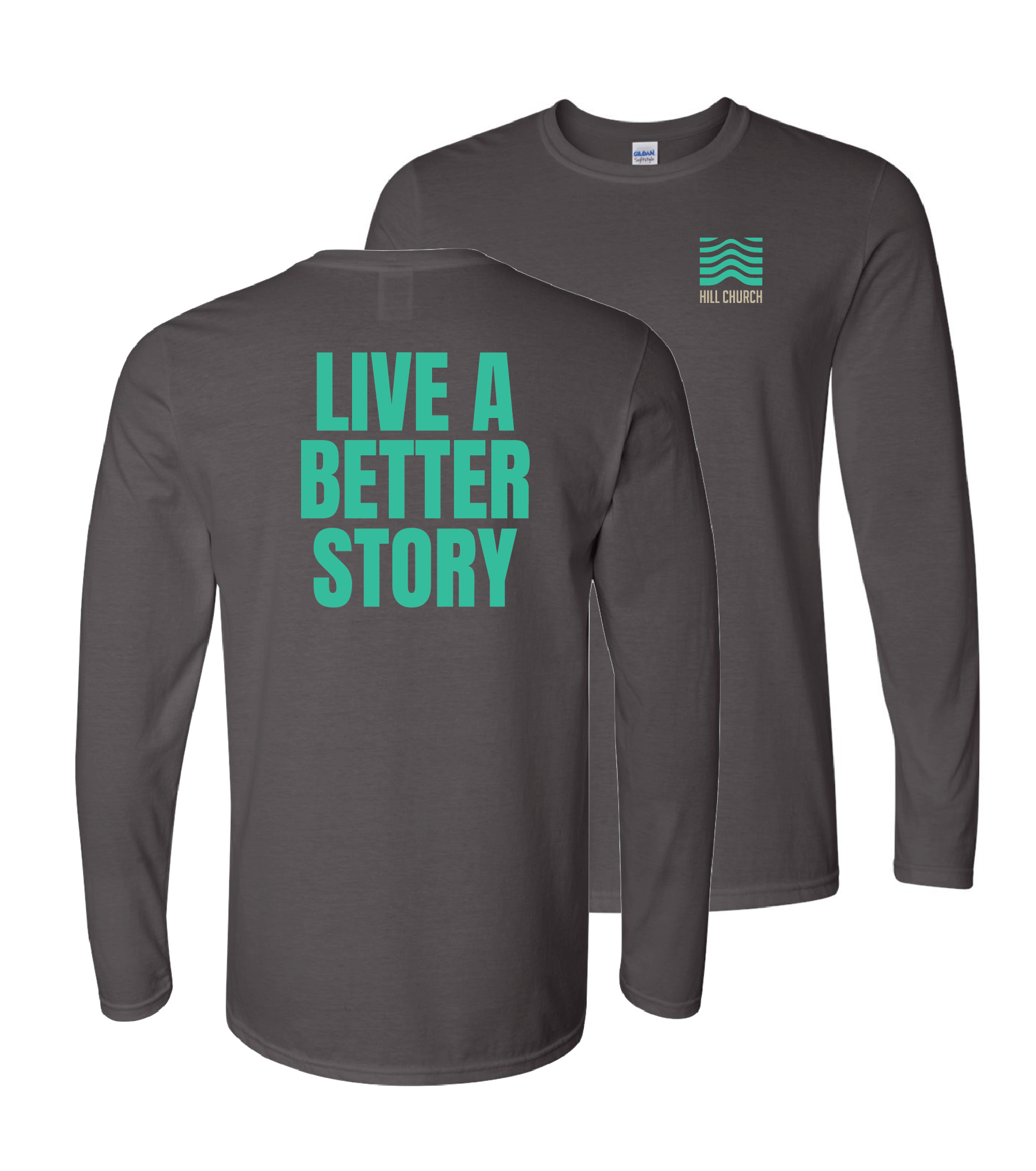 Hill Church Charcoal Long Sleeve