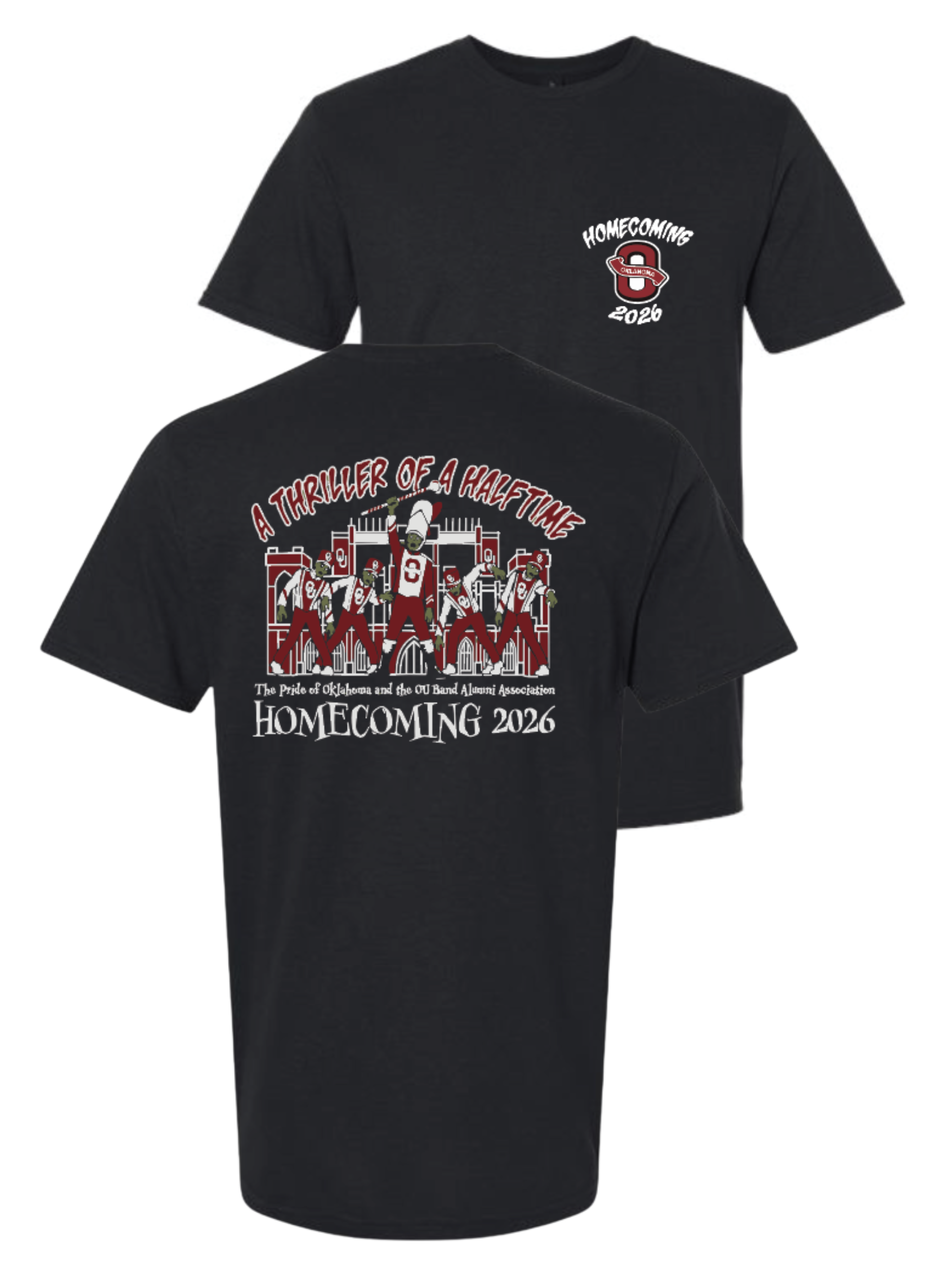 OU Band Alumni HOCO 26 Tee