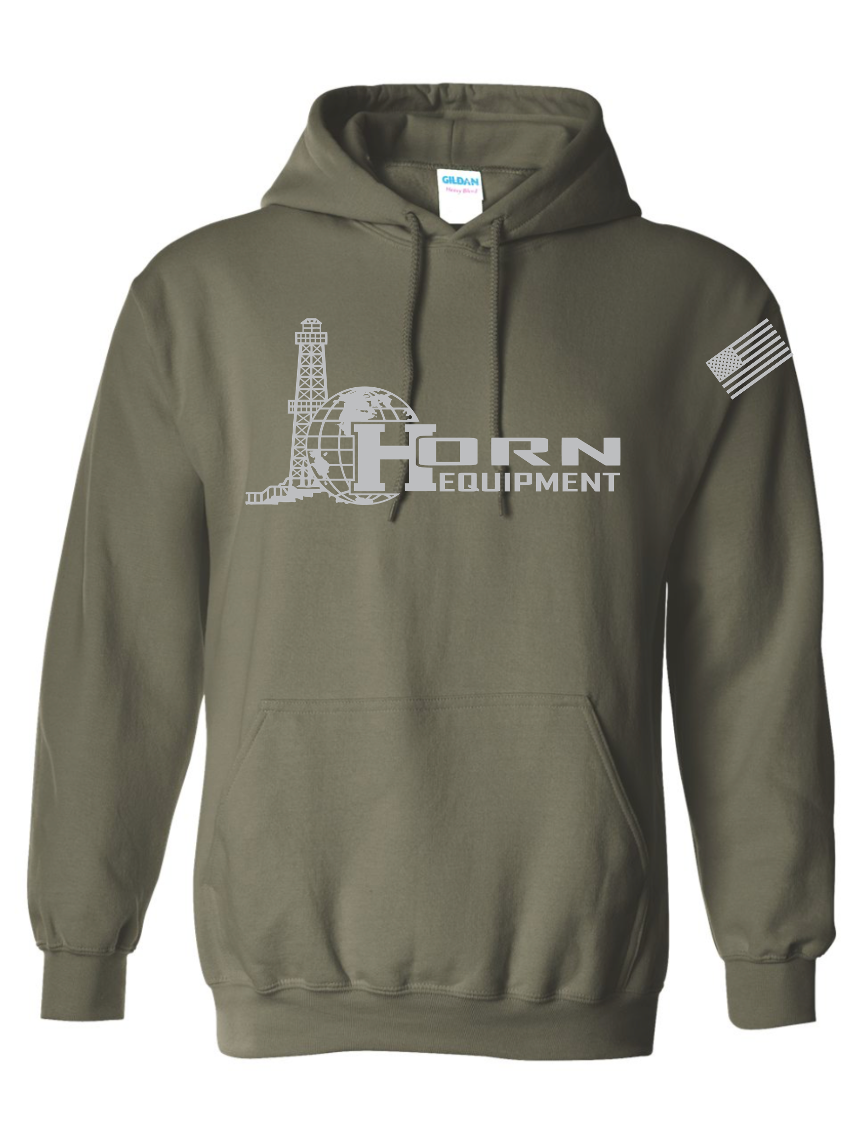 Horn Hoodie MILITARY GREEN