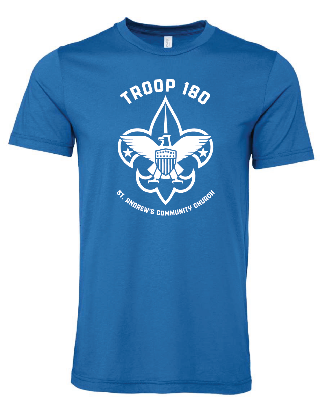 Troop 180 Blue Tee