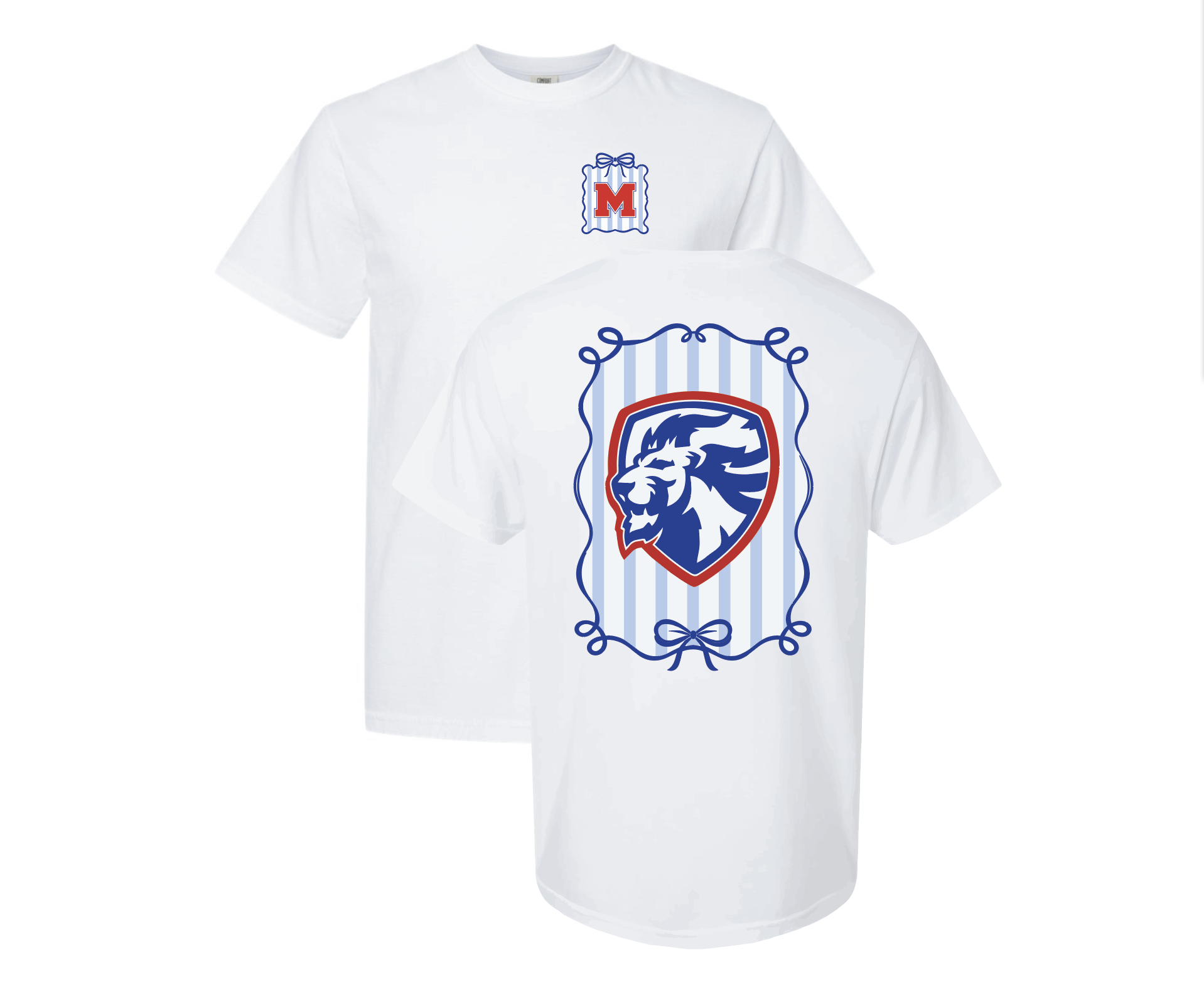MHS VB STRIPES TEE