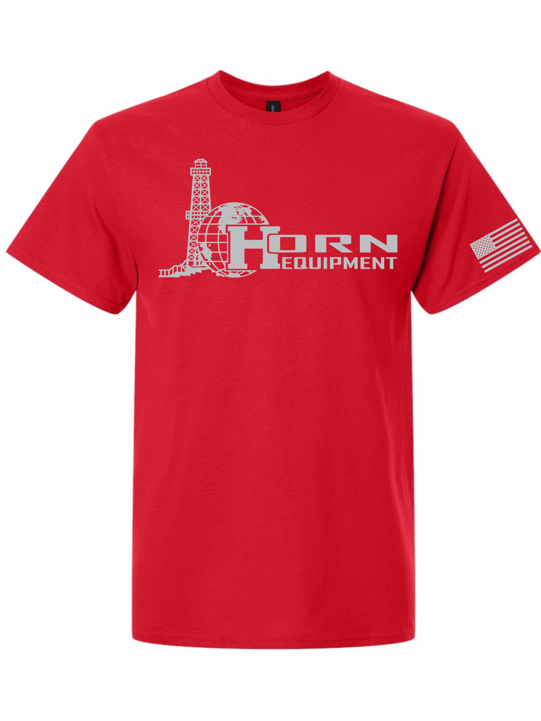 Horn Tee HEAVY COTTON RED