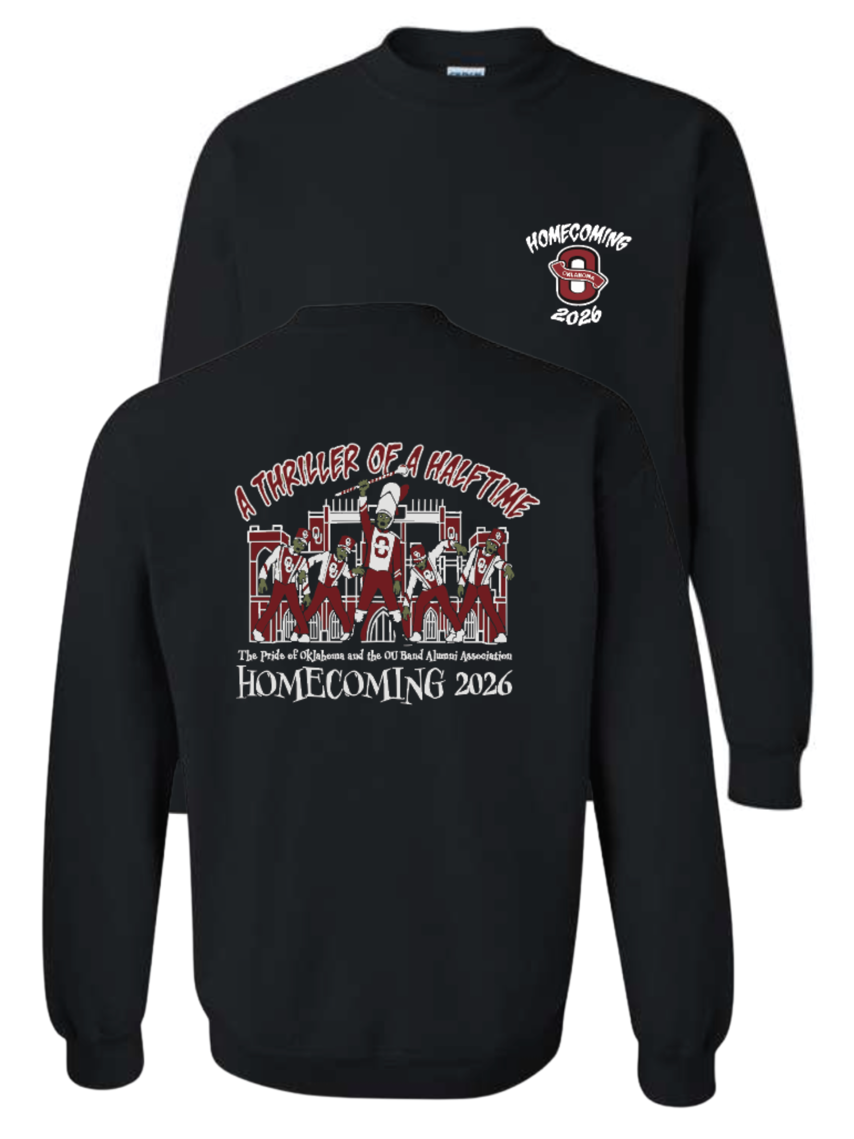 OU Band Alumni HOCO 26 Crewneck
