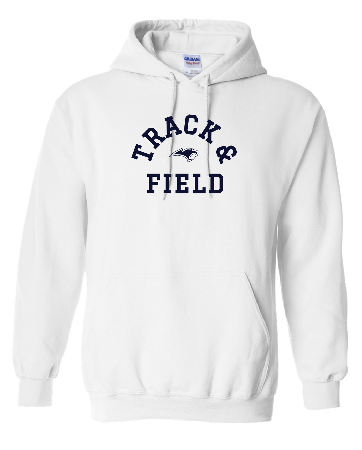 SHS Track and Field White Hoodie