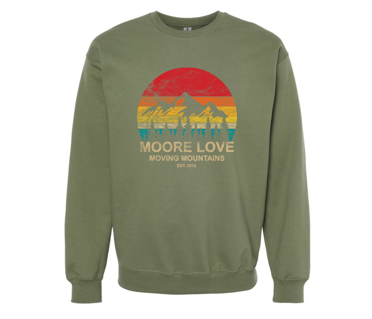 ML '25 - Military Green Sweatshirt