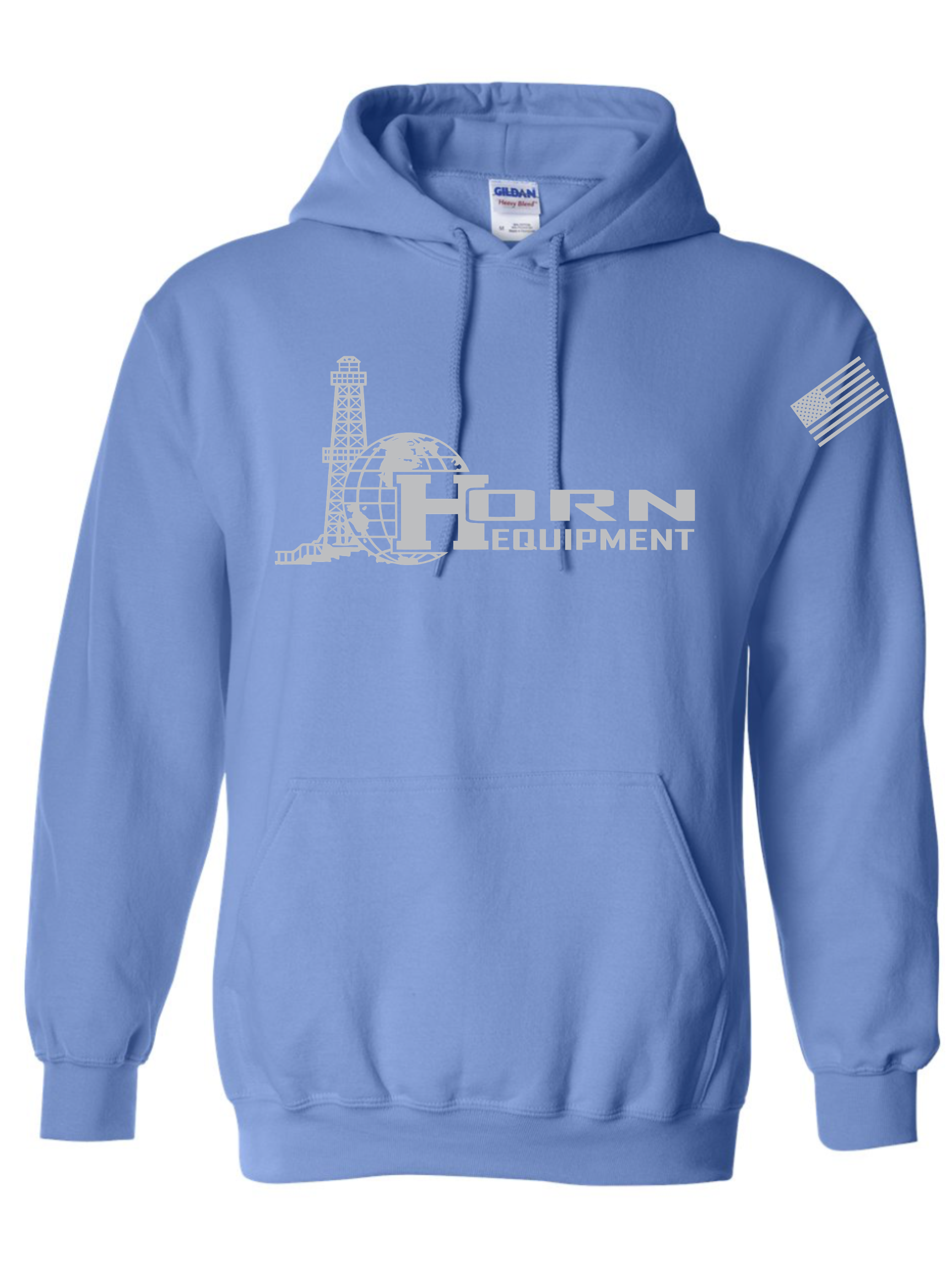 Horn Hoodie CAROLINA BLUE