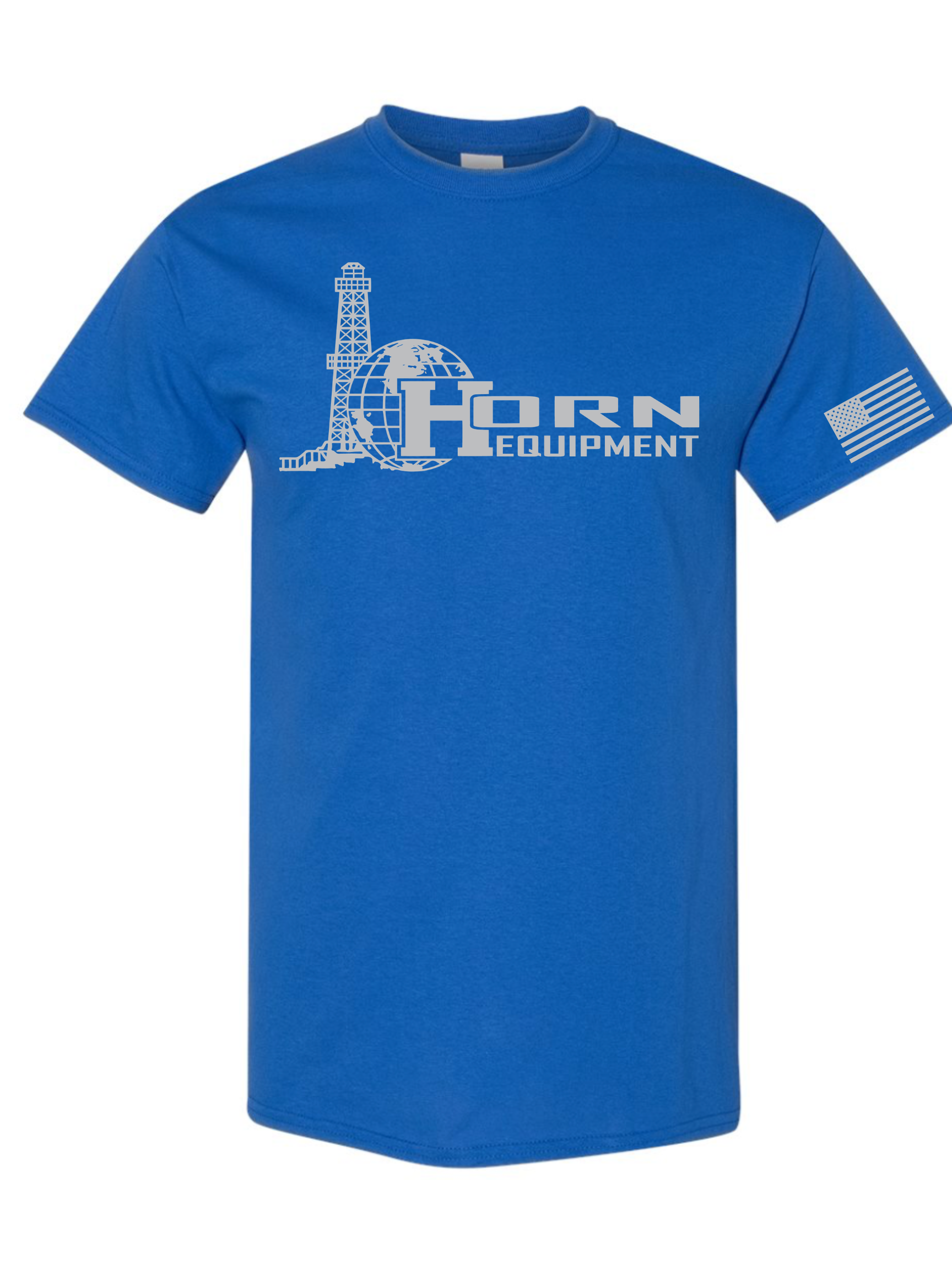 Horn Tee HEAVY COTTON ROYAL