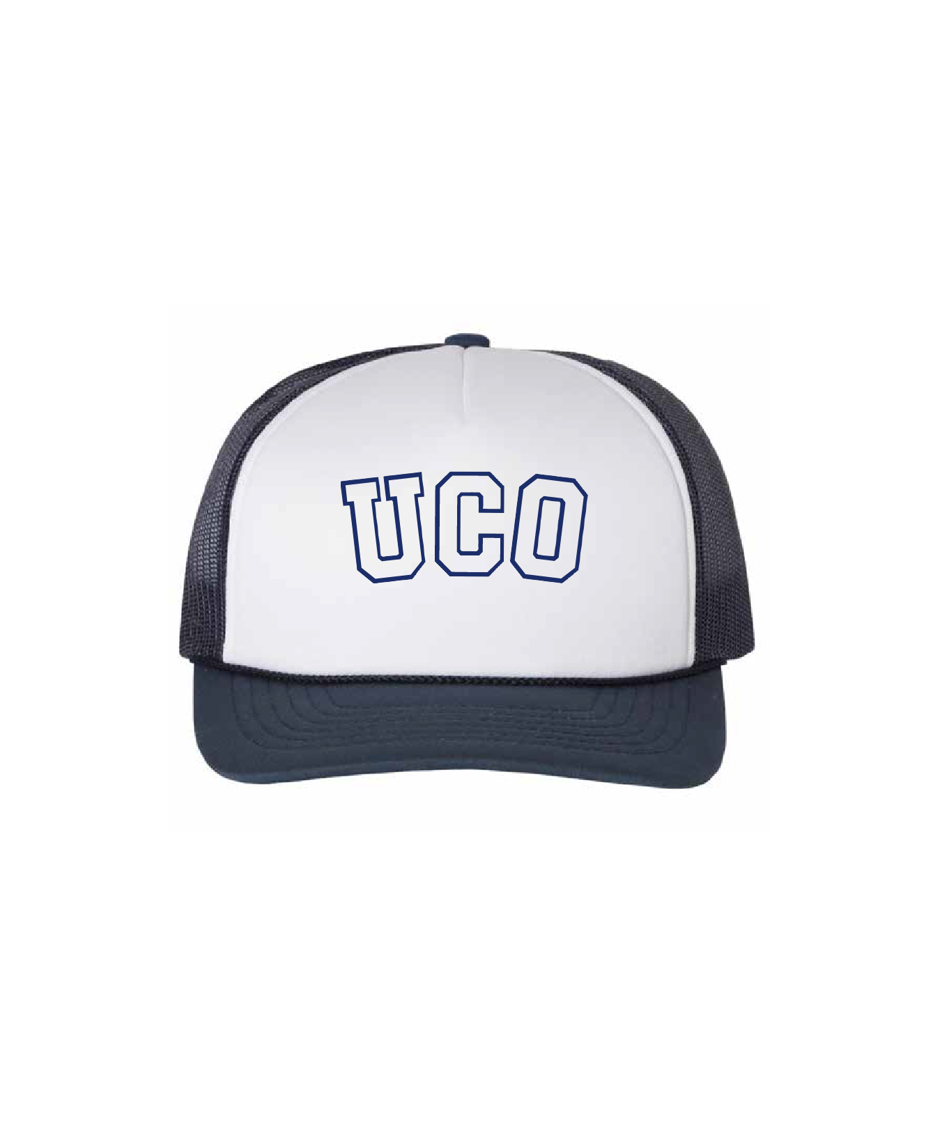 UCO POM - NAVY & WHITE FOAM TRUCKER HAT