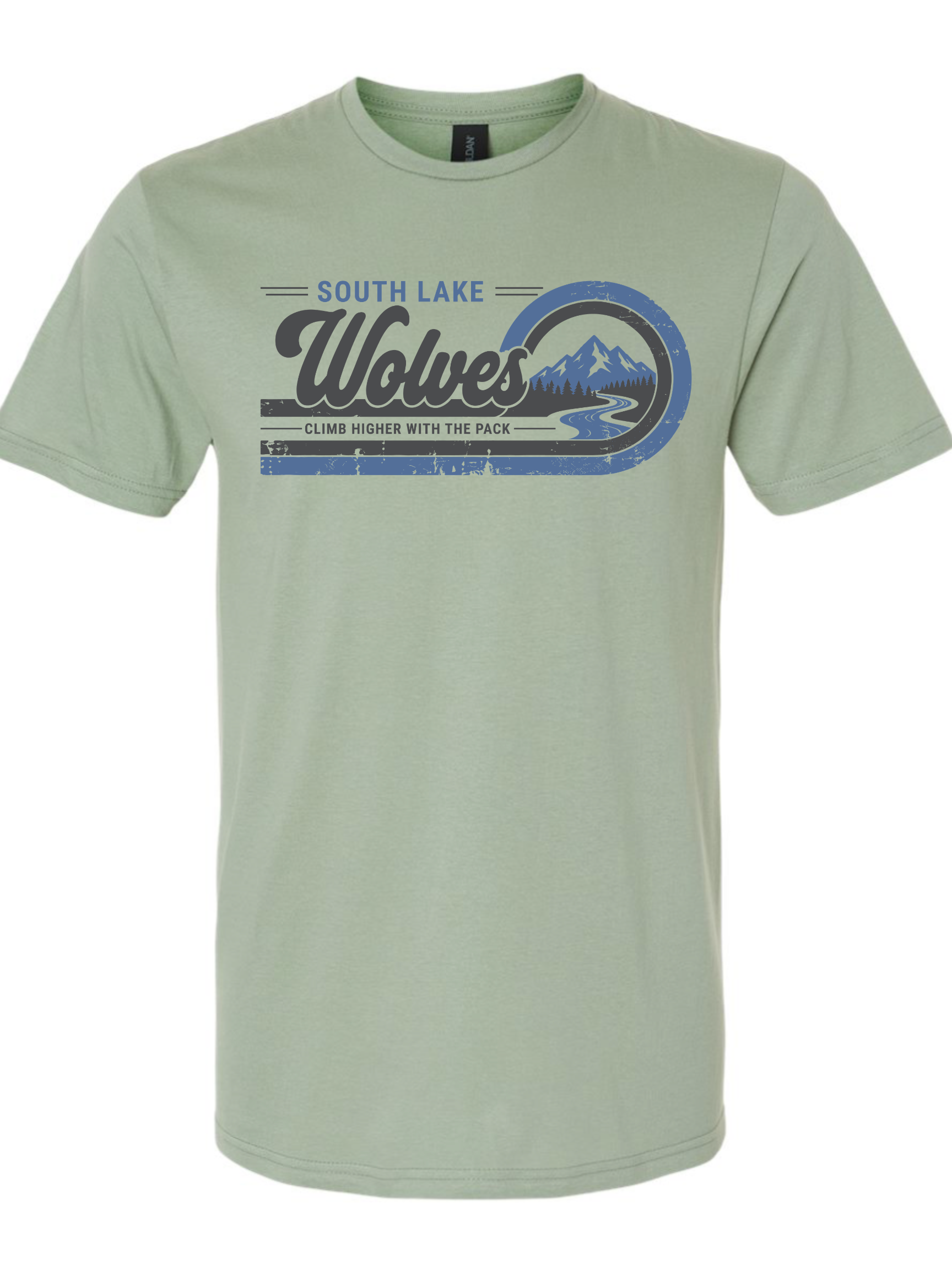 Wolves sage tee '26