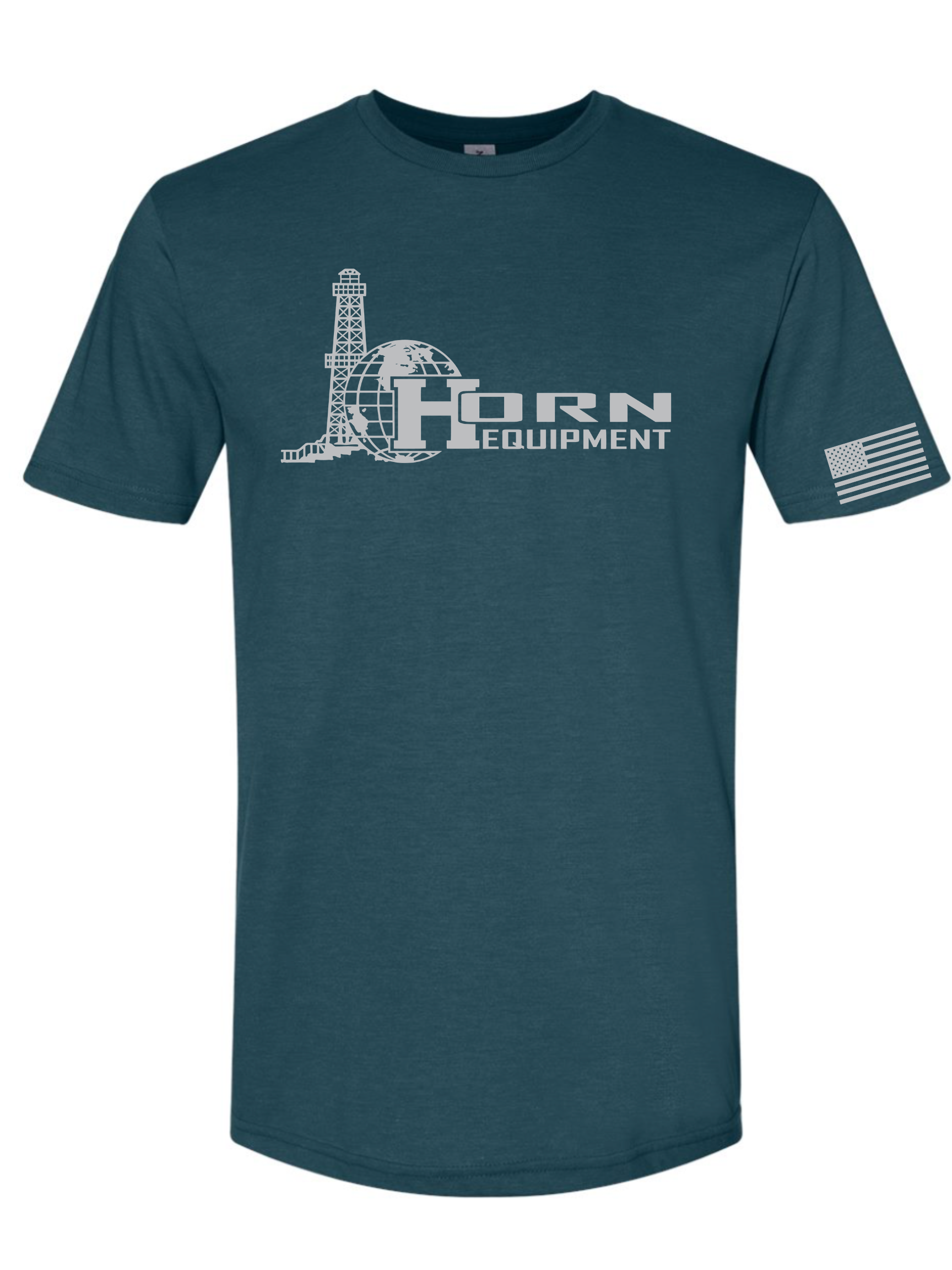 Horn Tee SOFTSTYLE STEEL BLUE