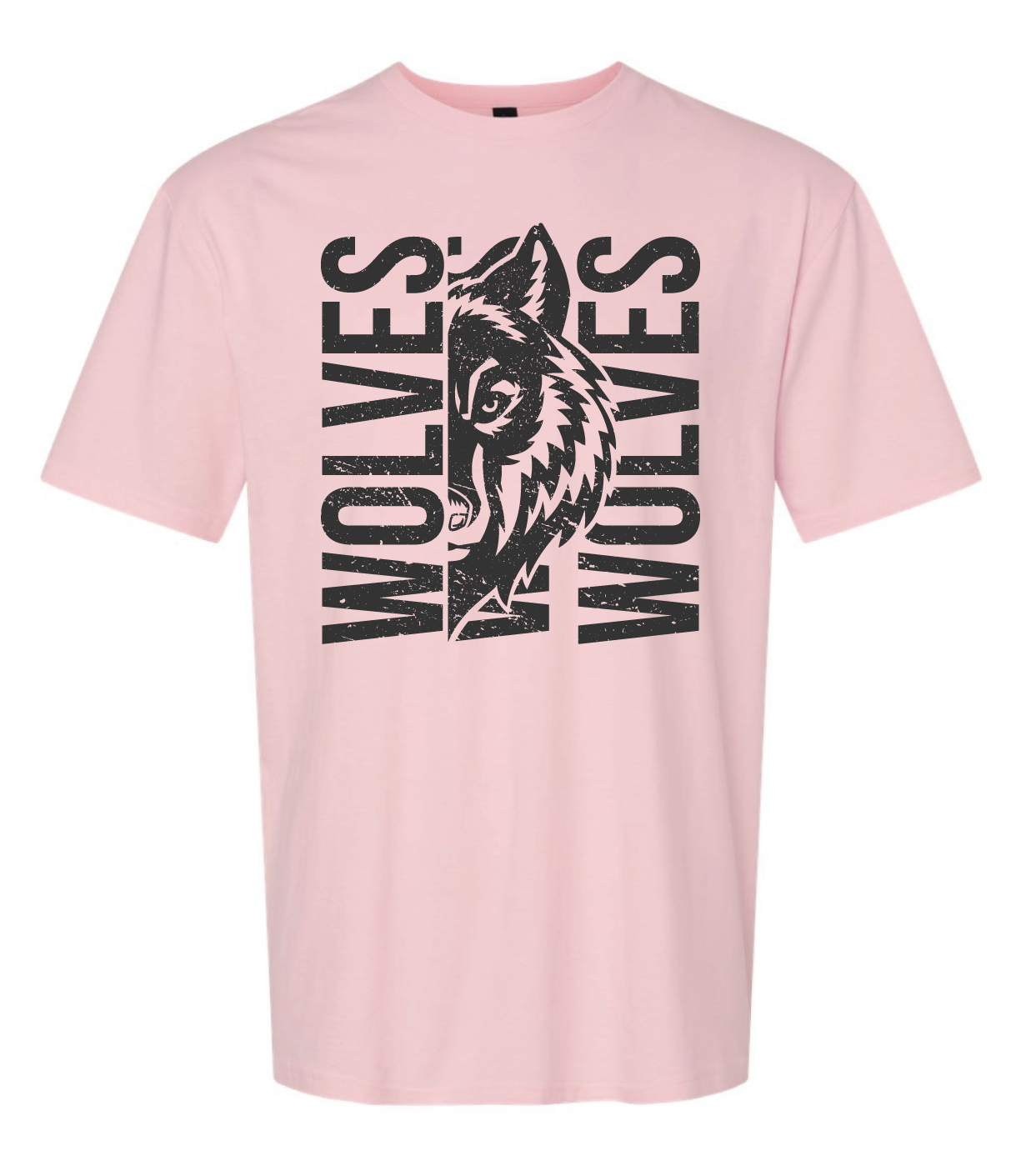 Wolves Pink Tee