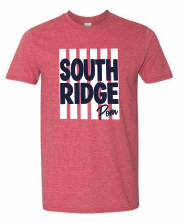 SJH Pom Tee 26 HEATHER CARDINAL RED