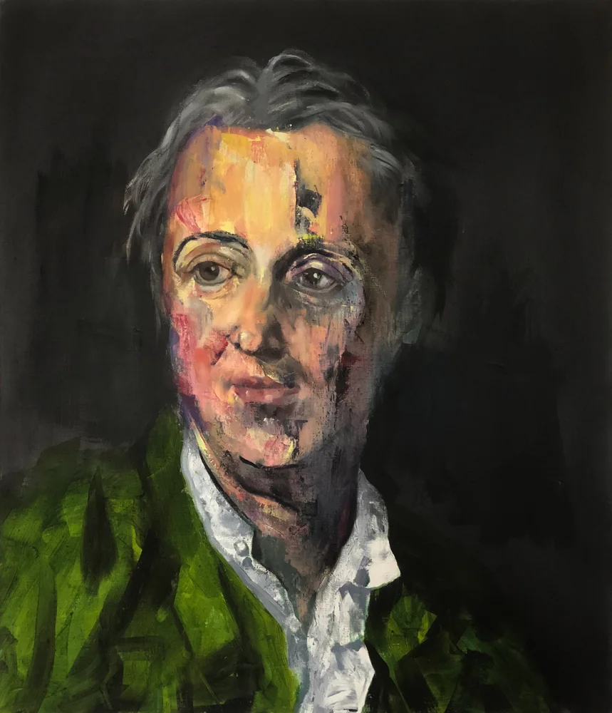Denis Diderot, 2018 Oil on Linen 71x61cm (Available for Sale)