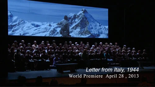 Letter from Italy, 1944: World Premiere Concert