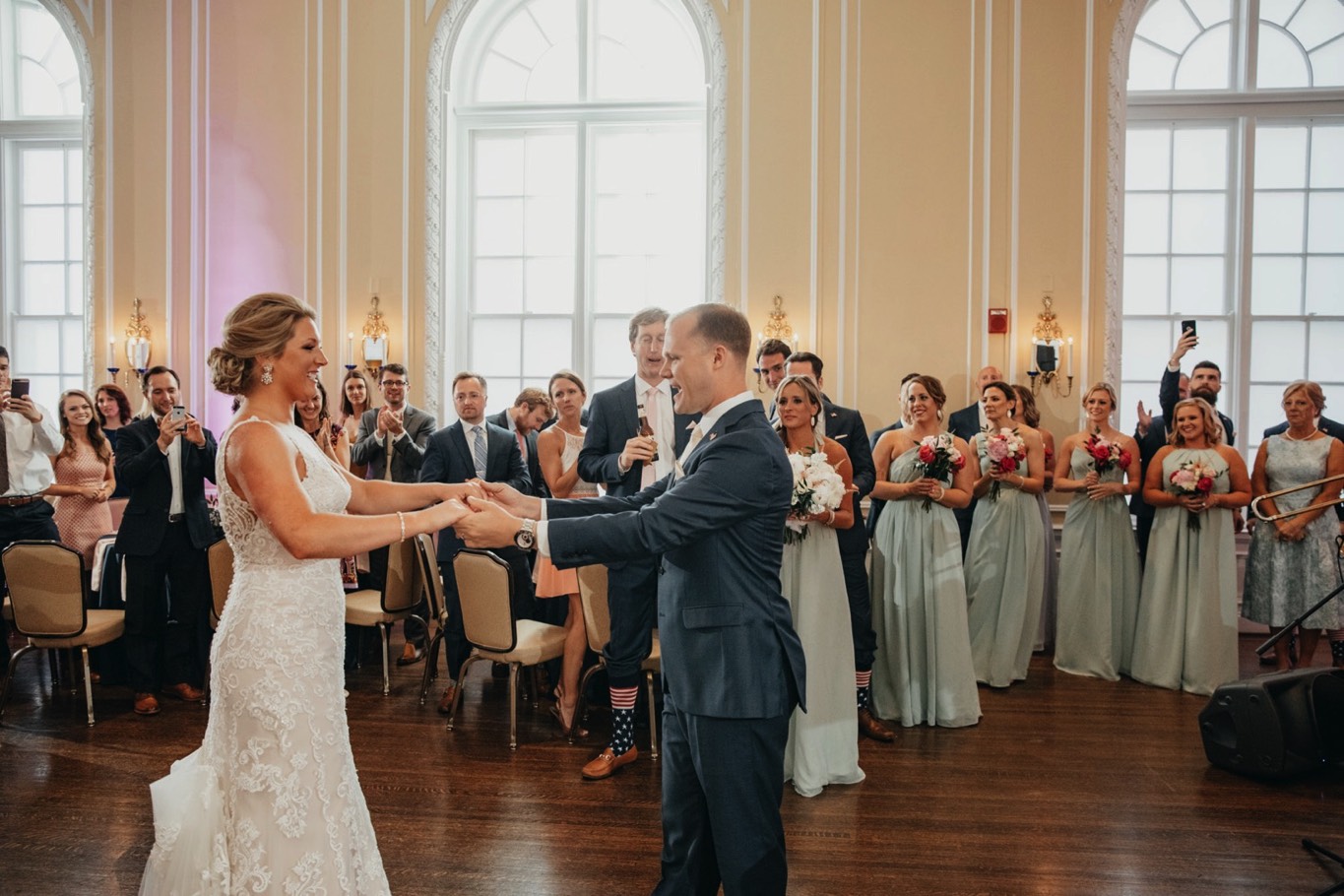 Patrick Henry Ballroom - First Dance - Pat Cori Photography