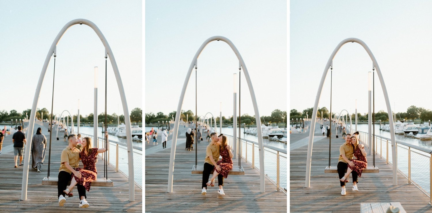 08_The Wharf Engagement Session - Fun - Fountain-51_The Wharf Engagement Session - Fun - Fountain-54_The Wharf Engagement Session - Fun - Fountain-63_The Wharf Engagement Session in the fountain.jpg