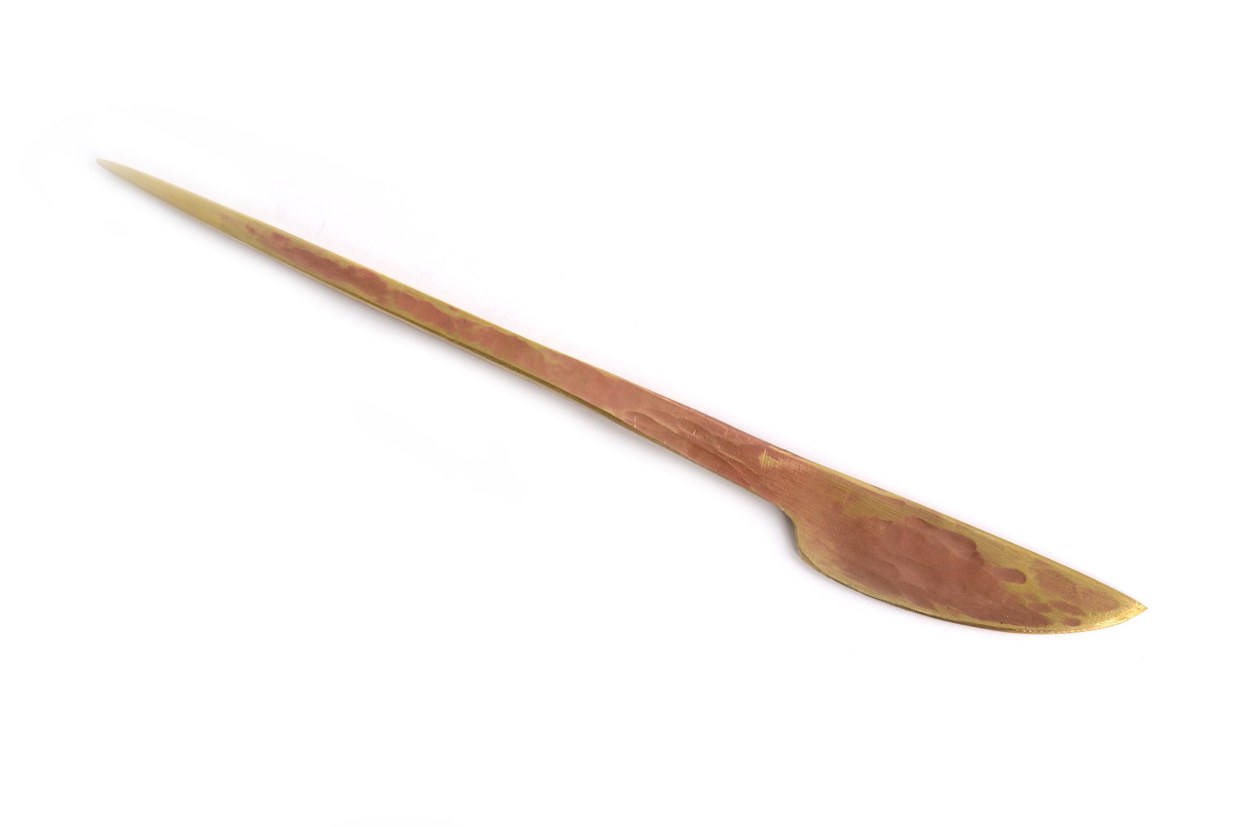  Letter opener. Brass. 2015 