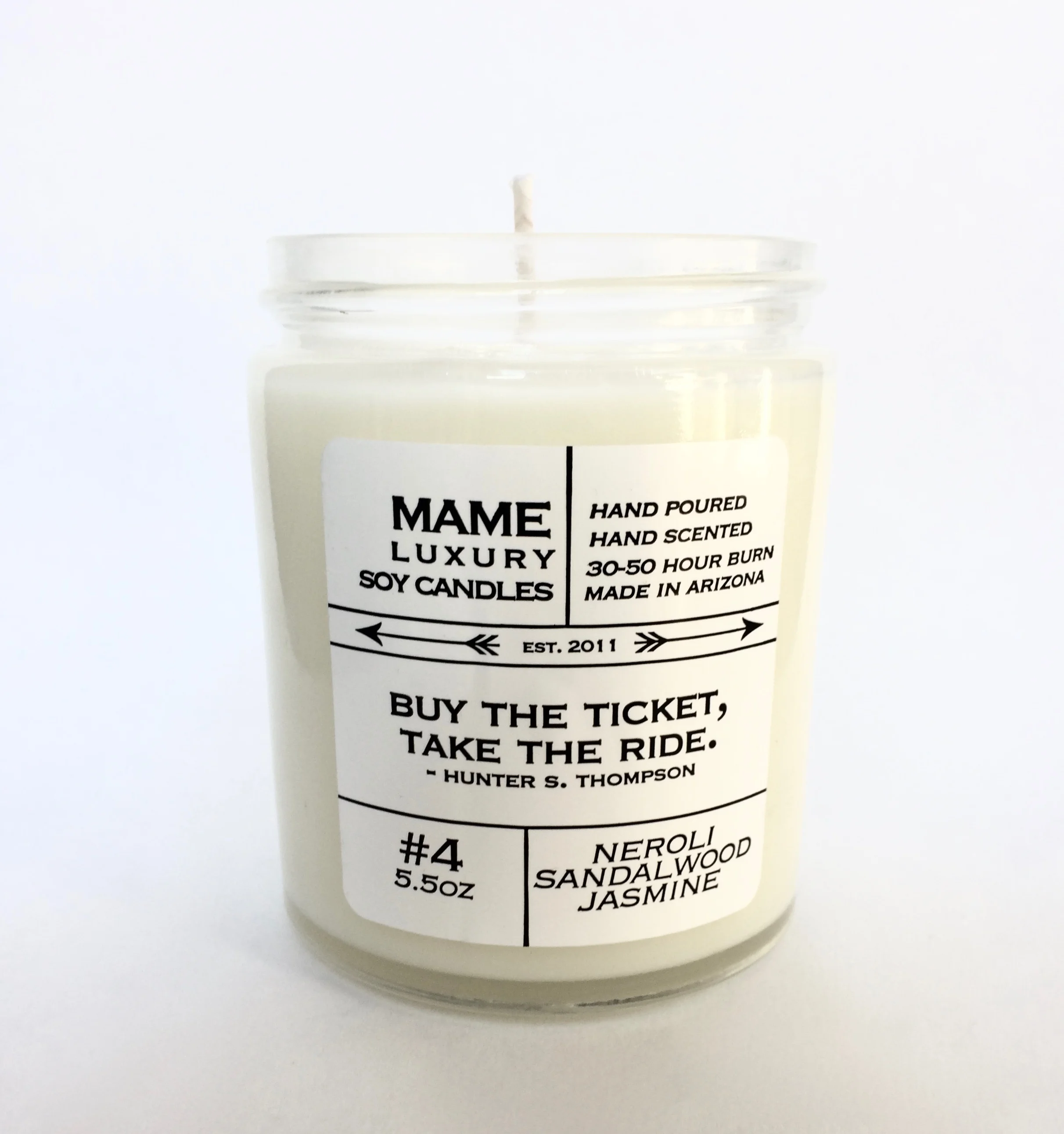 Neroli, Sandalwood + Jasmine Candle 2