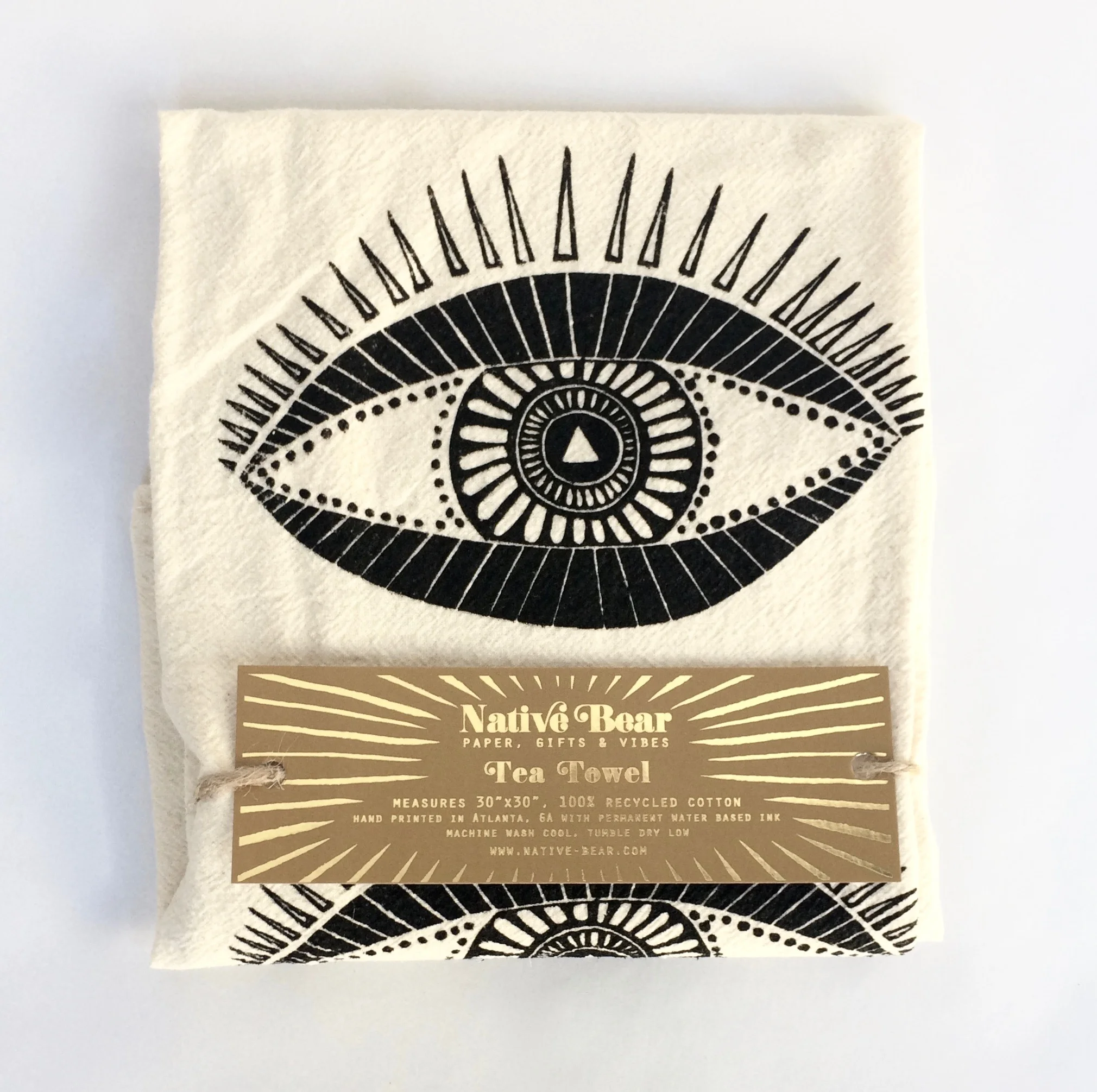 Seeing Eye Tea Towel