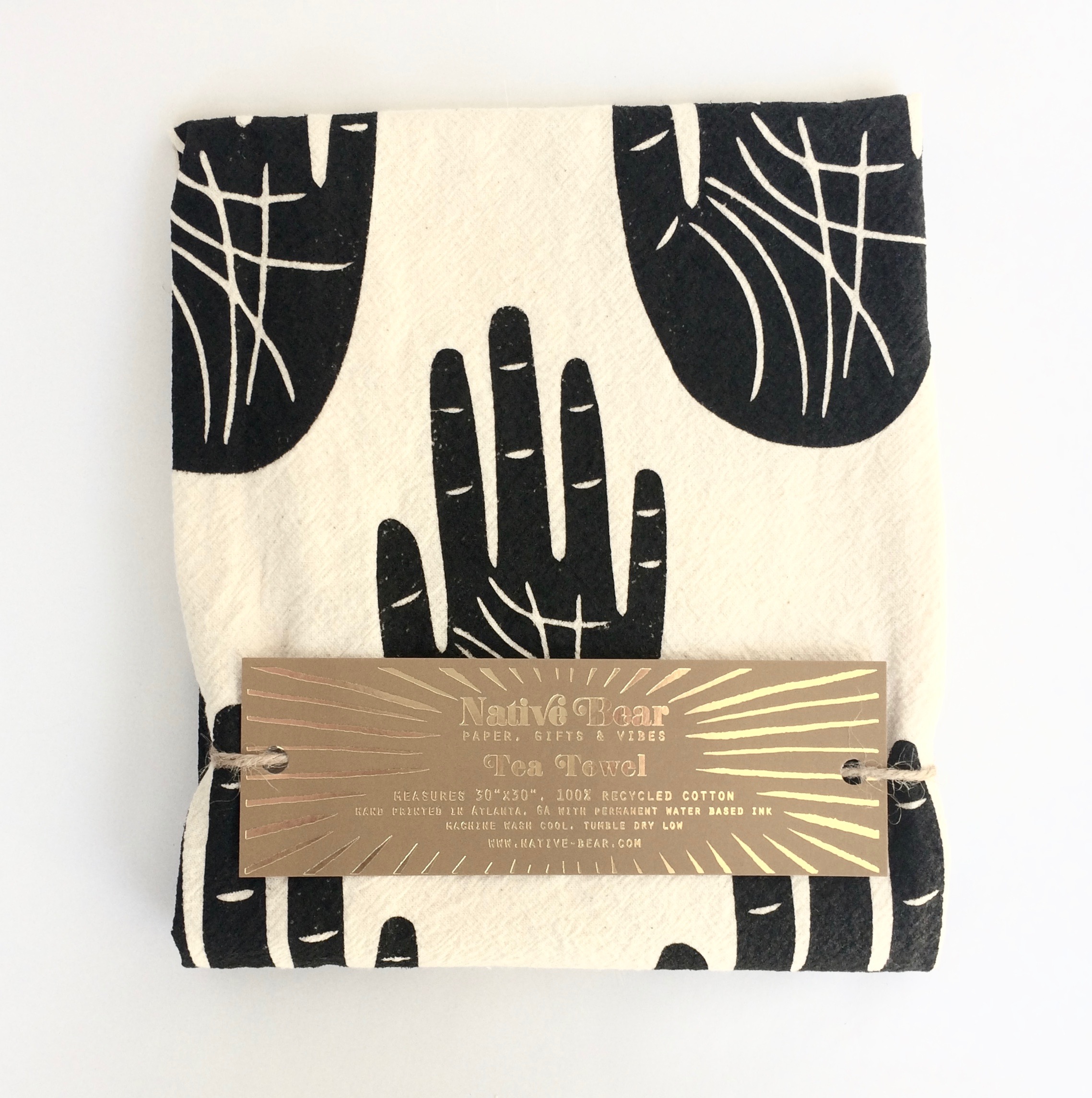 Wise Palm Tea Towel