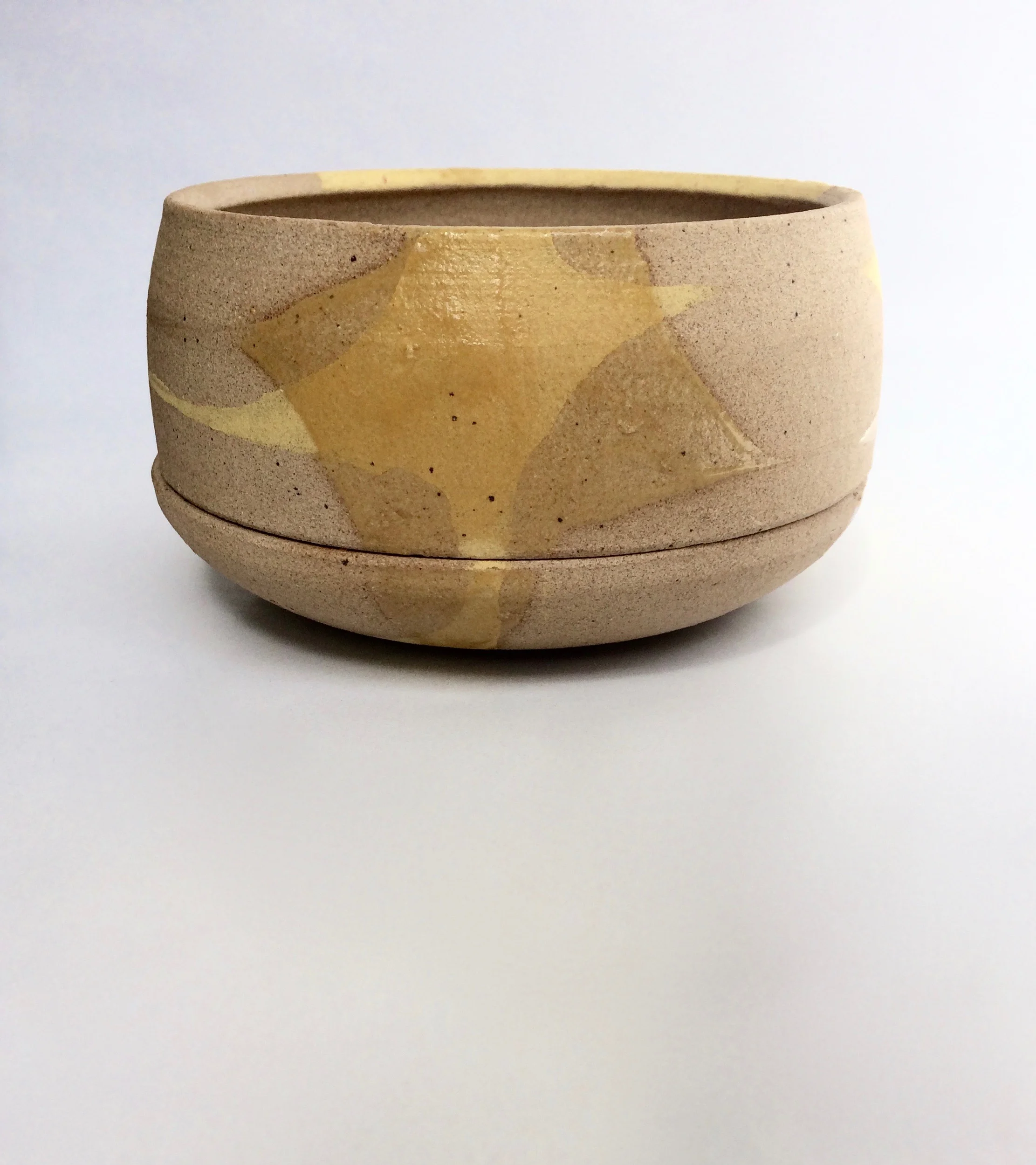 Color and Form Planter, Yellow