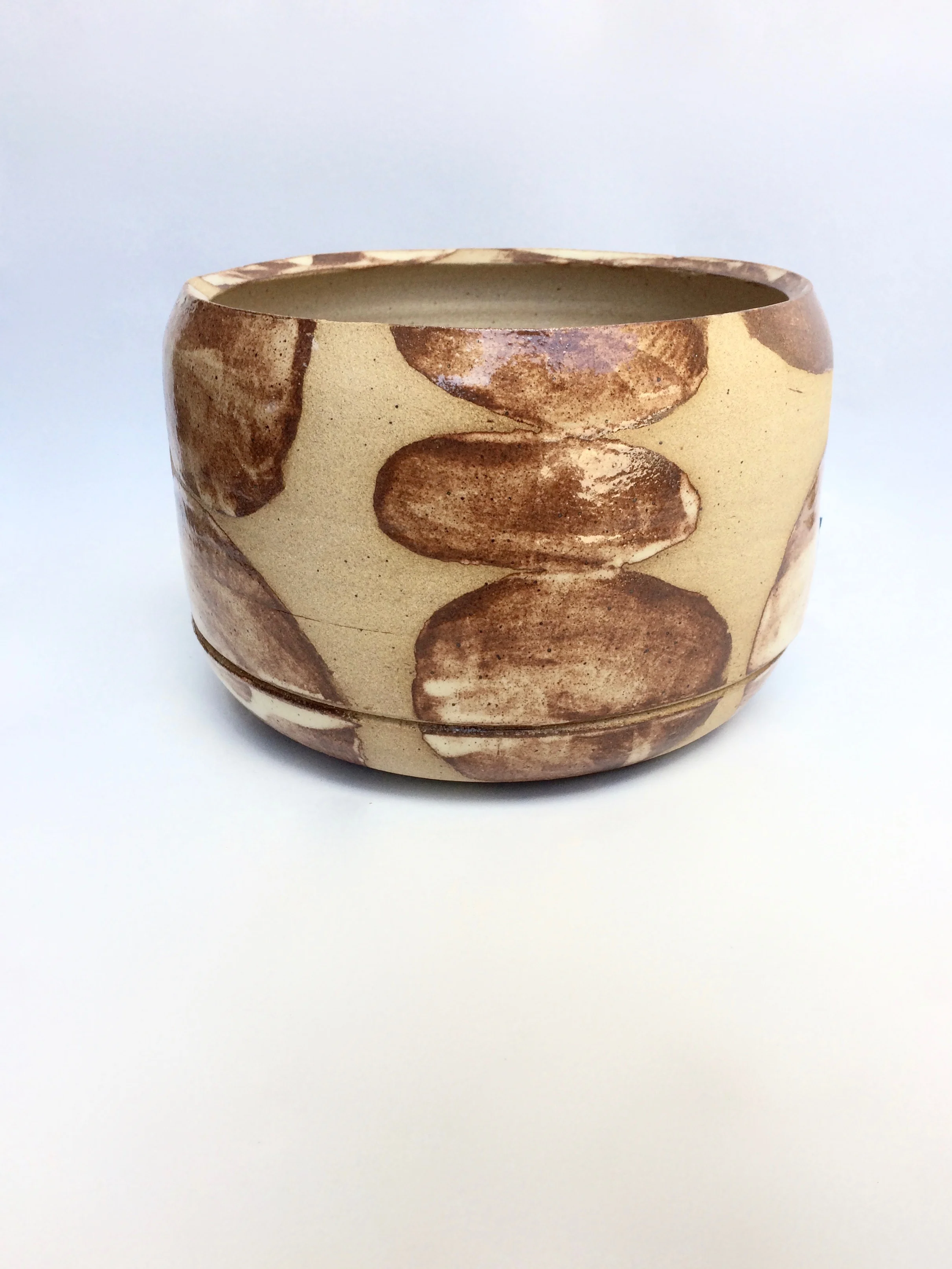 Color & Form Planter, Brown 2
