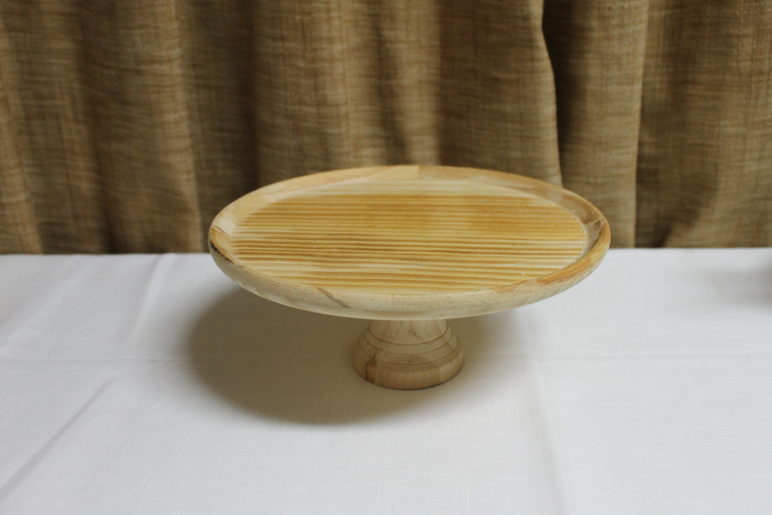 Wooden Cake Stand