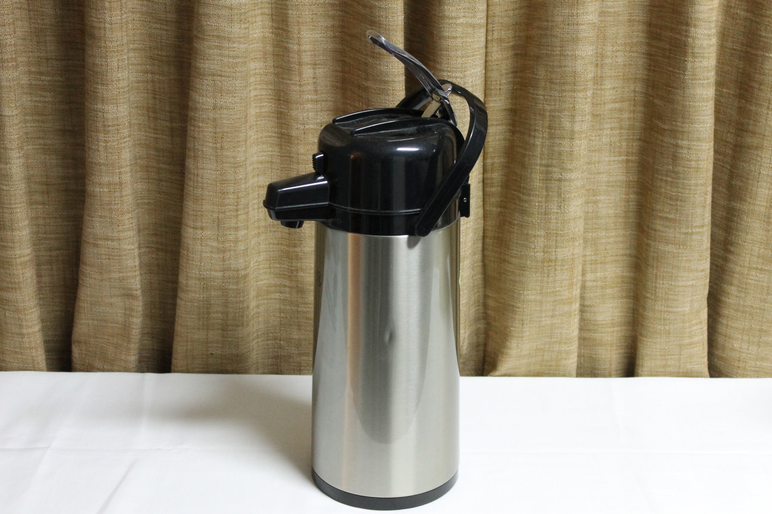 Silver Coffee Pump