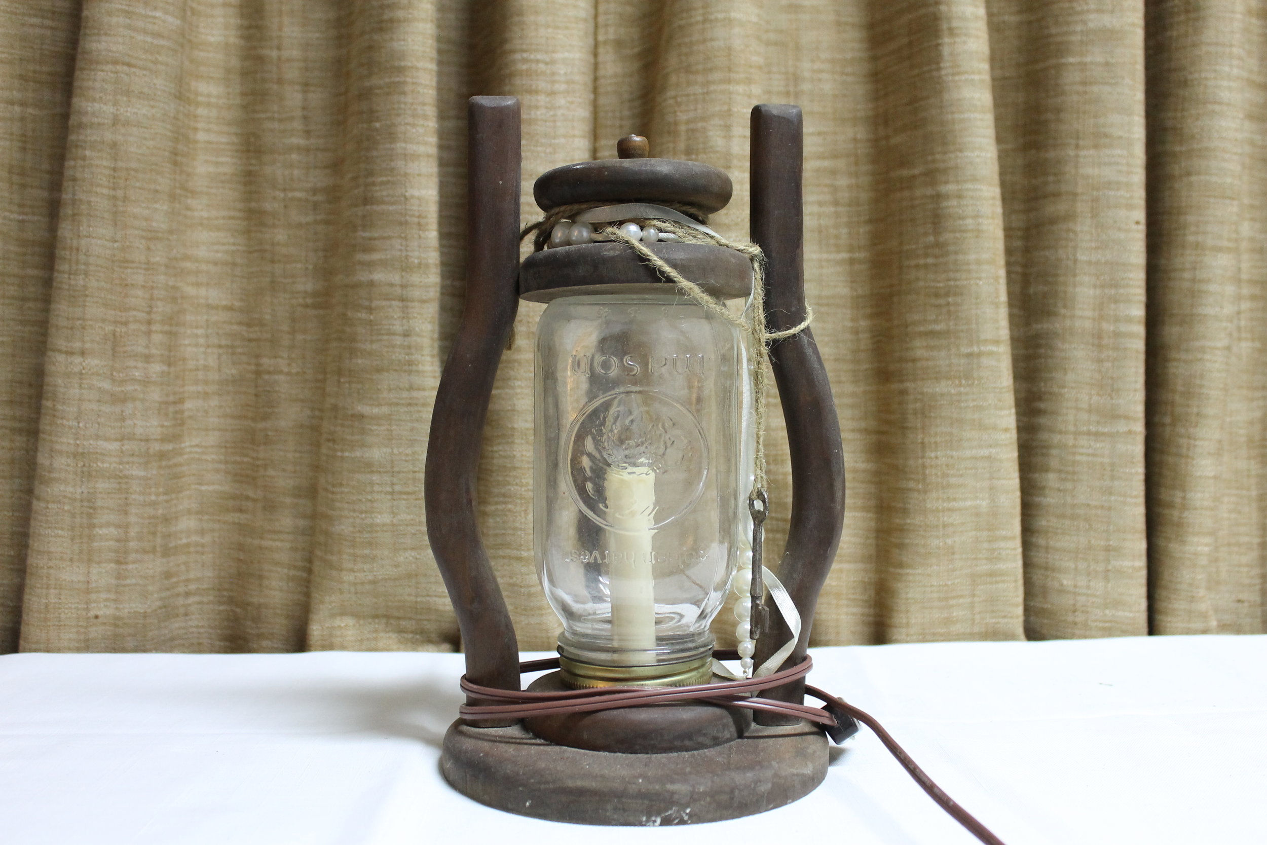 Antique Mason Jar Lantern