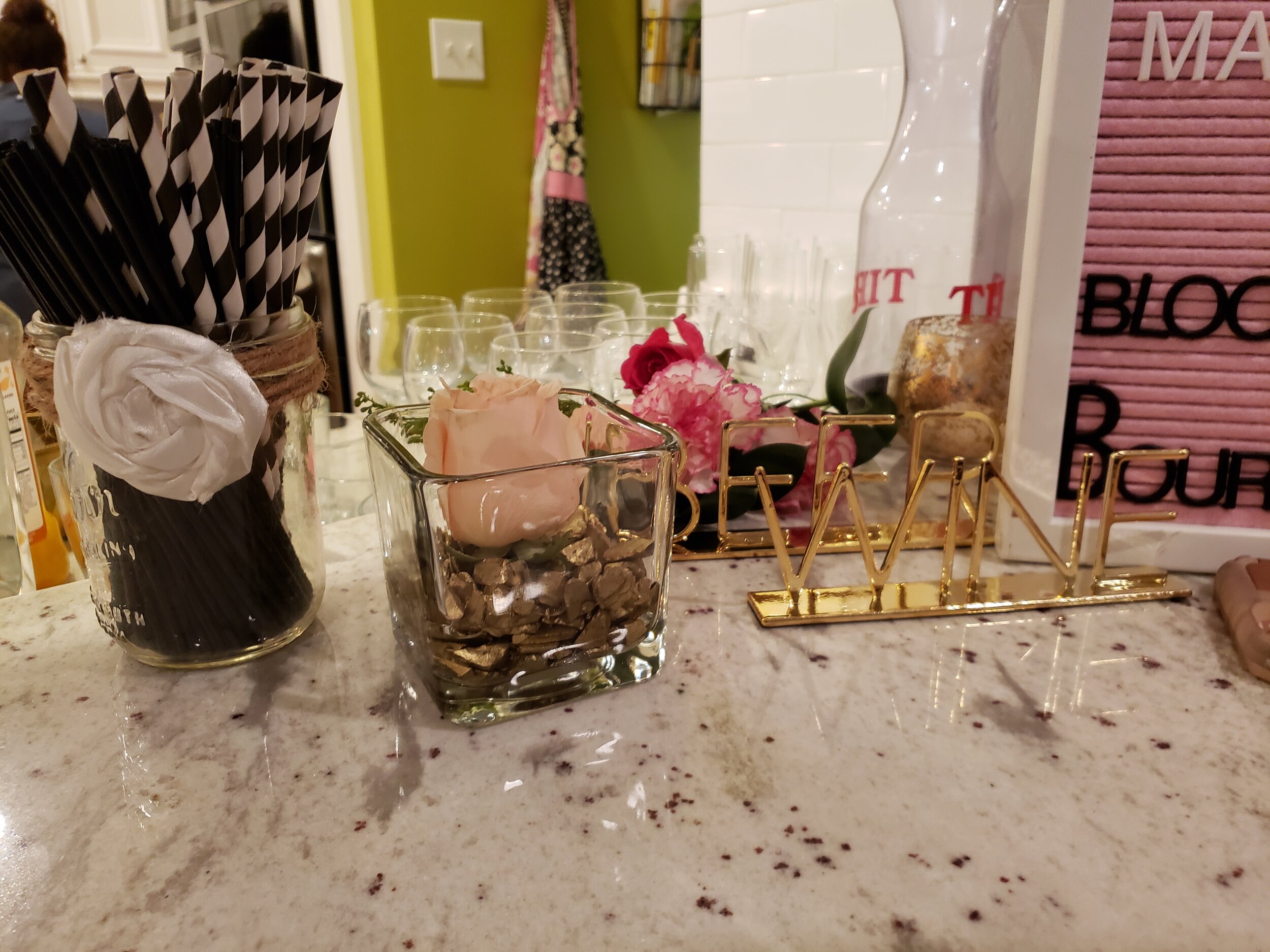 Glass Cube Candle Holder