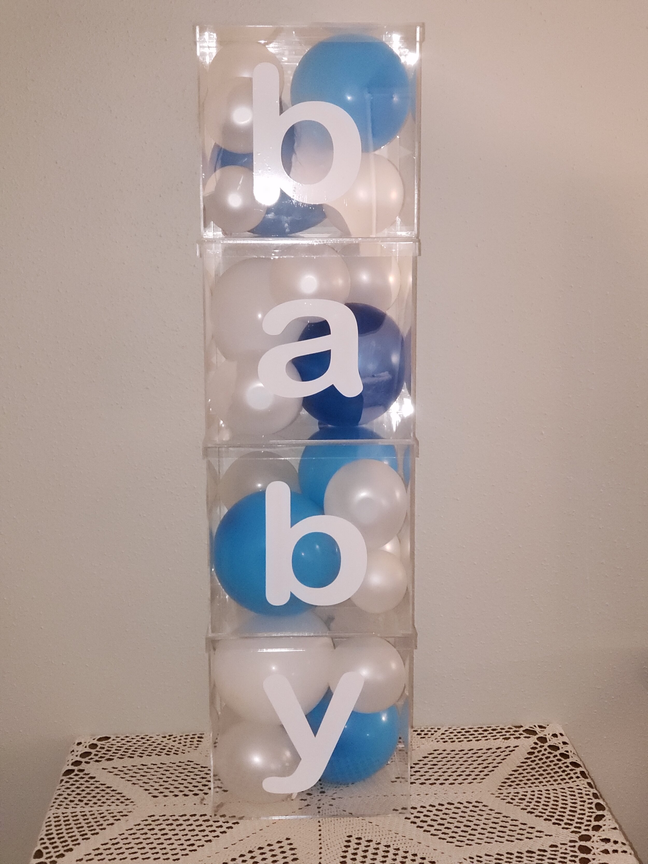 Acrylic BABY Blocks