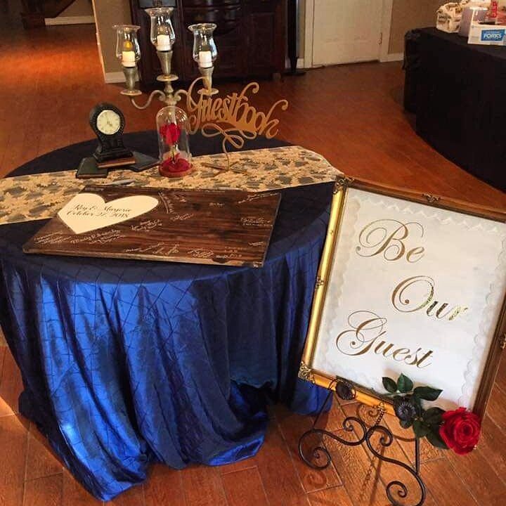 Be Our Guest Sign